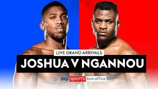 ANTHONY JOSHUA V FRANCIS NGANNOU! | Live Grand Arrivals