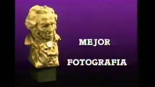 Fernando Arribas, Goya 1988 a Mejor Fotograf&iacute;a