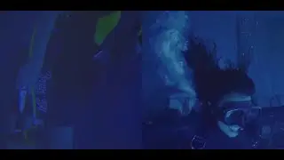 A sneaky female diver attacks our frogwoman! - Deep Gold, Scene 2