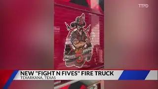 Texarkana, Texas fire department rolls out brand new fire truck