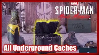 Marvel's Spider-Man: Miles Morales - All Underground Caches Collectibles - Salvager Trophy