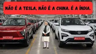 Toyota e Tesla não previram isso! O novo carro elétrico da Índia mudou tudo