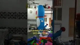 inflatables Dorimon Waking balloon || #business #doraemon #bankeinflatables #funny