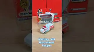 Matchbox #15 International Pumper #matchbox #diecast #model