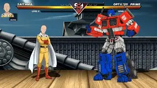 SAITAMA vs OPTIMUS PRIME - The most epic Combat❗