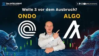 ONDO & Algorand Chartanalyse 🔍 | Startet jetzt die Welle 3? 🚀📈