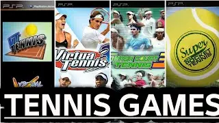 TOP 6 BEST TENNIS GAMES FOR PSP OF ALL TIME[PLAYSTATION PORTABLE]