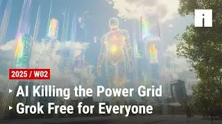 AI Killing the Power Grid! Grok Free for Everyone!  //  WednesdAI Week 02 2025