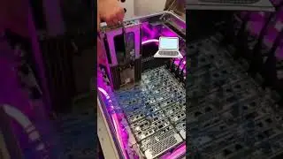 bitcoin mining in water for optimum cooling | mining rig using high power GPU #mining #bitcoin #doge
