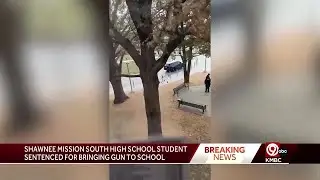 Shawnee Mission South student sentenced to juvenile detention after bringing gun to school in Dec...