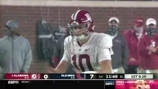 Mac Jones (Alabama QB) vs Ole Miss (2020)