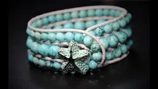 Leather Cuff Bracelet Tutorial
