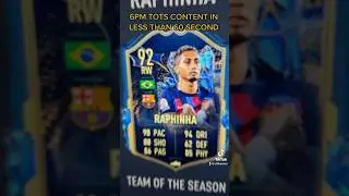 6PM TOTS CONTENT IN 60 SECONDS #shorts #fifa23 #tots