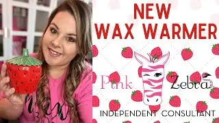 NEW Pink Zebra Strawberry Simmer Pot Wax Warmer | Independent Consultant