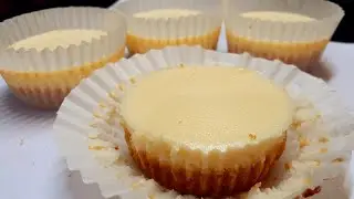 Individual Cheese Cake Recipe Without Sour Cream,Electric Beater/Easiest Mini Cheese Cake Recipe
