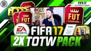 FIFA 17 2X INFORM TOTW PACK!!! CRAZY TOTW!! PACK OPENING!! - FIFA 17 Ultimate Team