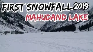 First Snowfall Mahudand Lake Kalam Swat 2019