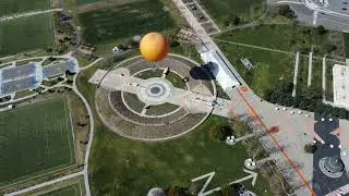 Great Park orange county, Feb 2023 drone footage , Birdseye view