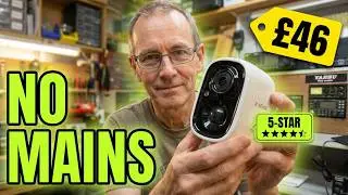 How to USE a NO mains power X-Sense SSC0A CCTV camera.