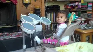 Brooklynn Daniel on the drums