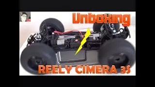 Unboxing - Reely Cimera 4WD Monstertruck - 3S Power + Test tire blowing