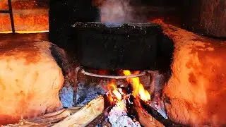 LIVE Peaceful Village Cooking 🔥 Firewood Food & Calm & Relaxing Music