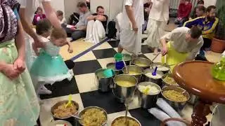 Iskcon temple in Ukraine Kyiv 🕉️🕉️🤗🤗🤗🕉️