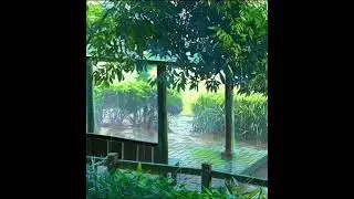 Low frequency and relaxing sound of rain for sleep, study and reduce stress