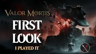 Valor Mortis Gameplay FIRST LOOK - New First Person Soulslike