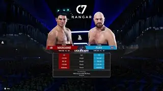 [Undisputed] Rocky Marciano VS Tyson Fury Heavyweight Match Gameplay