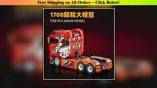 Technic JJ9070 MOC Building Block bricks model toy Sca Tractor Truck gifts collect Christmas