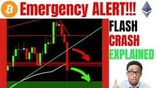 Emergency Alert! Bitcoin & Ethereum Flash Crash Explained MUST WATCH Price Analysis - When I'd Worry