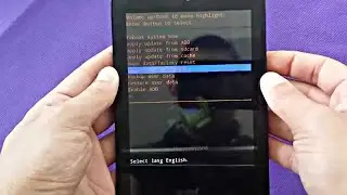 Сброс настроек всех моделей планшетов Alcatel Tab | Разблокировка графического ключа при сбросе д...