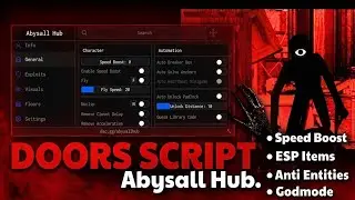 [BEST DOORS 2026 SCRIPT] ABYSALL HUB OP SPEED BOOST, ESP ITEMS, ANTI ENTITIES, GOD MODE