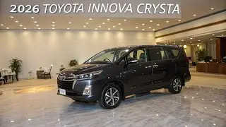 Toyota Innova Crysta 2026 года наконец-то вышла в Индии | Новый люксовый минивэн переосмыслен | П...
