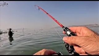 בוקר XUL ראשון ומלא אקשן 🔥 ל 2024 בכנרת 🎣XUL/SUL morning of 2024 at the Sea of Galilee HE/EN Subs