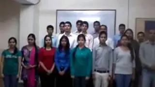 National Anthem by IIBS Noida Students