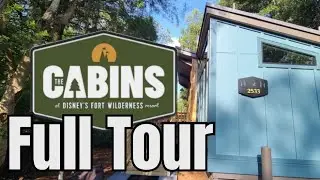 The Cabins at Disney's Fort Wilderness Resort | **NEW** DVC Cabin Room Tour
