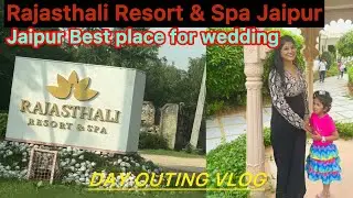 A Day out at Rajasthali Resort & Spa Jaipur|| Vlog-1 || Amazing Experience|| @Pinkcity Diaries🫶