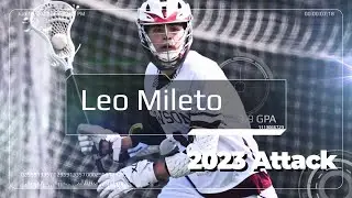 Leo Mileto, 2023 Attack, FCA Lacrosse, Towson High School