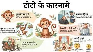 टोटो के कारनामे | शरारती टोटो की कहानी | The Adventures of Toto | Story