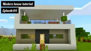 Minecraft House Tutorial | How to make a modern house in Minecraft (#06)