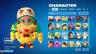 Fortnite characters as Fall Guys