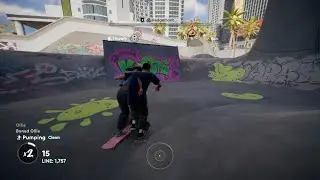skate 4 sick rail grind