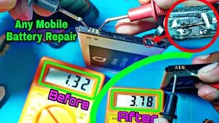 Dead Battery Repair || How To Repair Mobile Battery 100% Work || New tricks