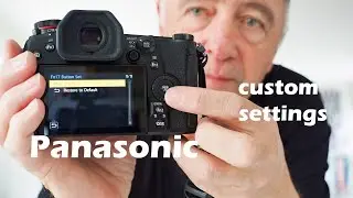 Panasonic scroll wheel custom settings