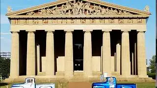 The Parthenon in Centennial park in Nashville Tennessee.  Mini movie.