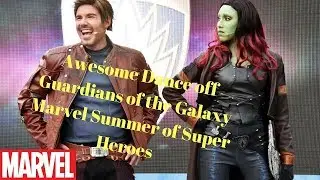 Guardians of the Galaxy Awesome dance-off, danse avec les gardiens de la galaxie