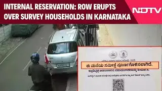 Bengaluru Homes Stickered Without Caste Survey? Huge Row Erupts In Karnataka