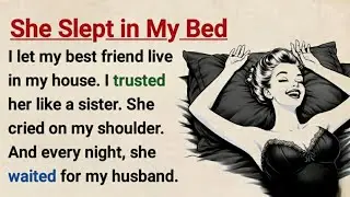 Learn English with Stories ⭐ She Slept in My Bed | Level 3 English Listening & Speaking Practice
